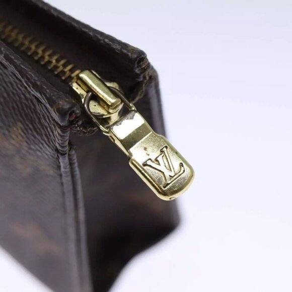 LOUIS VUITTON Monogram Poche Toilette 15 Pouch LV Auth - Picture 16 of 16